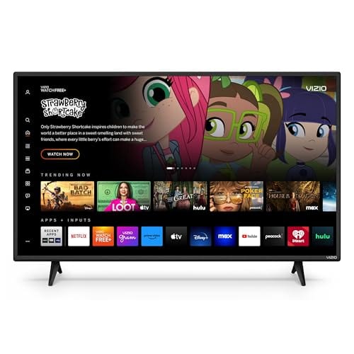 VIZIO 24-inch D-Series Full HD 1080p Smart TV with Apple AirPlay and Chromecast Built-in, Alexa Compatibility, D24f-J09, 2022 Model