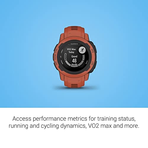 Garmin Instinct 2 Solar, édition tactique, montre d'extérieur GPS, capacités de charge solaire, prise en charge multi-GNSS, routage Tracback, noir 