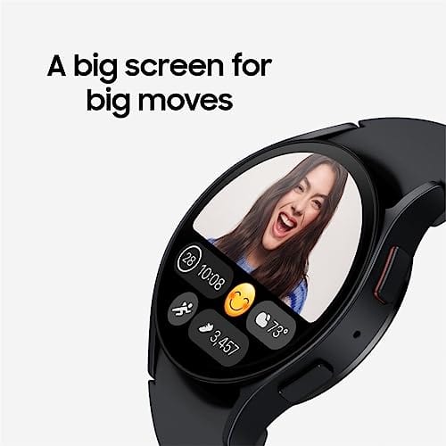 SAMSUNG Galaxy Watch 6 40 mm LTE Smartwatch, tracker d'activité, zones RH personnalisées, coaching avancé du sommeil, moniteur cardiaque, capteur BIA pour les informations sur la santé et le bien-être, grand écran, version américaine, doré 