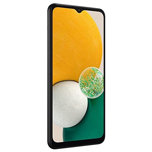 Teléfono celular Samsung Galaxy A13 5G, teléfono inteligente Android desbloqueado AT&amp;T GSM, 64 GB, batería de larga duración, almacenamiento ampliable, cámara de triple lente, pantalla infinita, negro (renovado) 