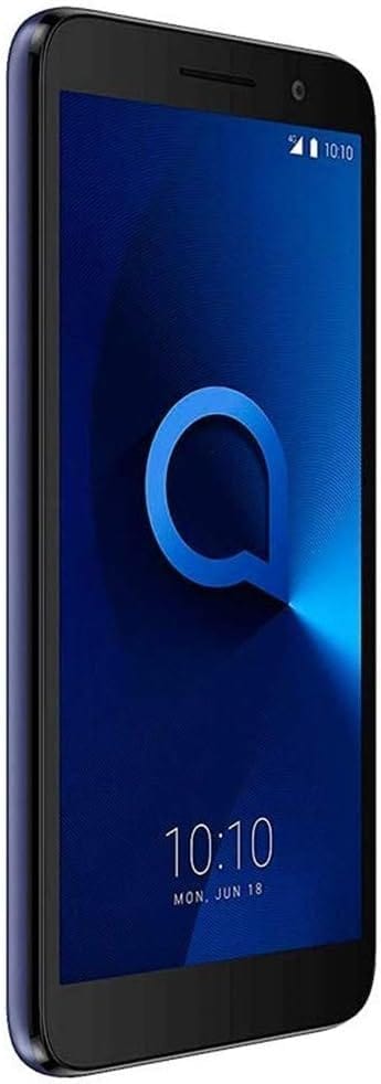 Alcatel 1 (32GB) Pantalla completa de 5.0" - Batería extraíble - Dual SIM GSM desbloqueado Versión internacional 4G LTE para EE. UU. y Global - Negro volcán