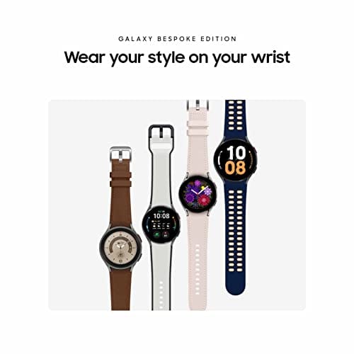 Reloj inteligente Samsung Galaxy Watch 5 Pro de 45 mm con GPS, frecuencia cardíaca, seguimiento de actividad física - Titanio, cristal de zafiro, batería mejorada 