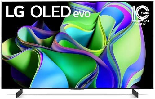 LG C3 Series Téléviseur intelligent à écran plat de classe OLED evo 4K de 65 pouces pour les jeux avec télécommande magique OLED65C3PUA alimentée par l'IA, 2023 avec Alexa intégré