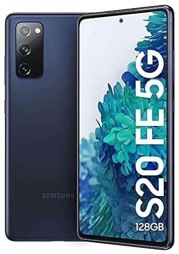 Samsung Galaxy S20 FE 5G, 128 GB, Cloud Navy - Libre (renovado) 