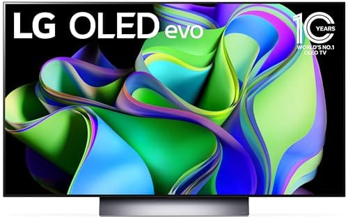 LG C3 Series 65-Inch Class OLED evo 4K Processor Smart Flat Screen TV for Gaming with Magic Remote AI-Powered OLED65C3PUA, 2023 with Alexa Built-in