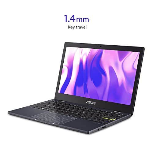 ASUS 2024 Vivobook Go Ordinateur portable HD 11,6", Intel Celeron N4500, Intel Graphics, 4 Go, 128 Go, Windows 11 Famille en mode S, Noir étoile, L210KA-ES04 