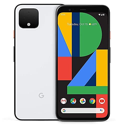 Google Pixel 4, 64GB, Just Black - Unlocked (Renewed)