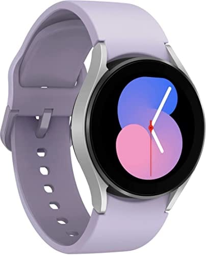 SAMSUNG Galaxy Watch 5 Montre intelligente Bluetooth 44 mm avec suivi du corps, de la santé, de la forme physique et du sommeil, batterie améliorée, verre saphir, suivi GPS amélioré, version américaine, gris (renouvelé) 