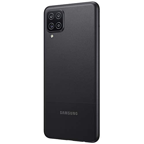 Samsung Galaxy A12 (32 Go, 3 Go) 6,5" HD+, quad caméra, batterie 5 000 mAh, Global 4G Volte (AT&amp;T débloqué pour T-Mobile, Verizon, Metro) A125U (noir) (renouvelé) 