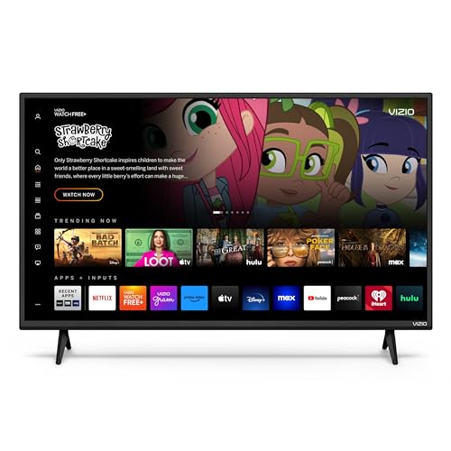 VIZIO 24-inch D-Series Full HD 1080p Smart TV with Apple AirPlay and Chromecast Built-in, Alexa Compatibility, D24f-J09, 2022 Model