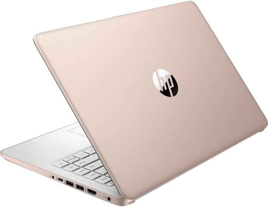 HP 14 Laptop, Intel Celeron N4020, 4 GB RAM, 64 GB Storage, 14-inch Micro-edge HD Display, Windows 11 Home, Thin & Portable, 4K Graphics, One Year of Microsoft 365 (14-dq0040nr, 2021, Snowflake White) Xpress