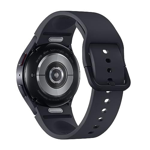 SAMSUNG Galaxy Watch 6 Montre intelligente Bluetooth 40 mm, tracker d'activité, zones RH personnalisées, coaching avancé du sommeil, moniteur cardiaque, capteur BIA, informations sur la santé et le bien-être, grand écran, version américaine, graphite 