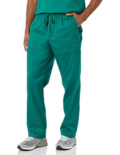 Amazon Essentials Men's Elastic Drawstring Waist Scrub Pant