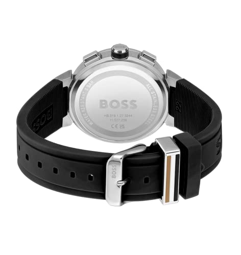 BOSS Montre chronographe à quartz pour homme – Moderne – Résistante à l'eau 