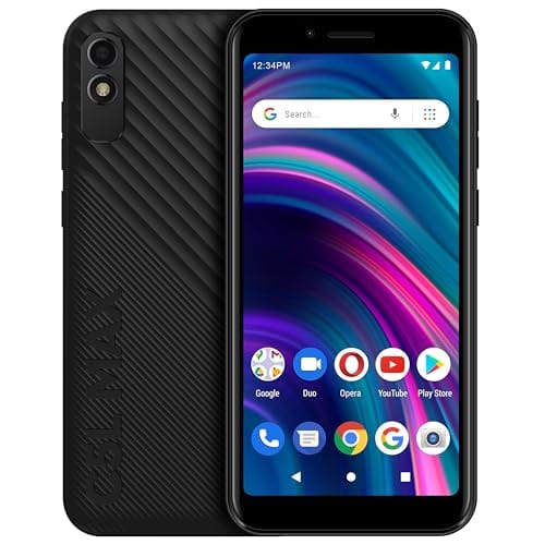 BLU C5L MAX | 2024 | Batería para todo el día | GSM desbloqueado | Pantalla de 5,7” | 16/2 GB | Versión de EE. UU. | Garantía de EE. UU. | Negro 