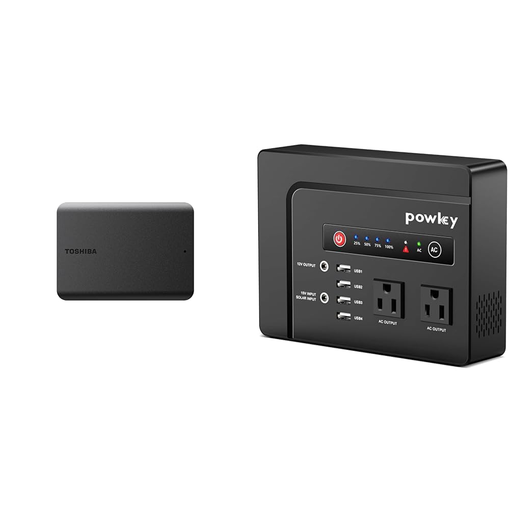 Toshiba Canvio Basics Disco duro externo portátil de 1 TB USB 3.0, negro - HDTB510XK3AA 