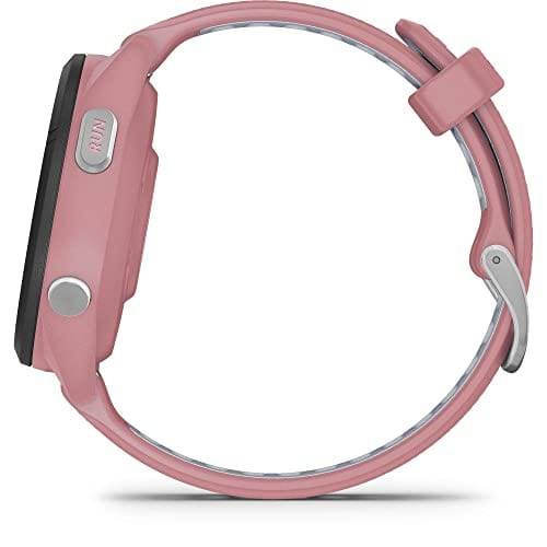 Reloj inteligente para correr Garmin Forerunner 265, pantalla AMOLED colorida, métricas de entrenamiento e información de recuperación, Whitestone y Tidal Blue 