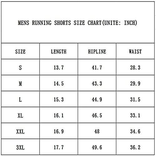 Surenow Mens Running Shorts，Workout Running Shorts for Men，2-in-1 Stealth Shorts，7-Inch Gym Yoga Outdoor Sports Shorts