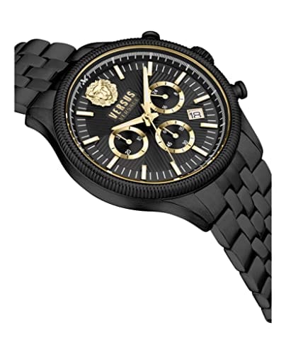 Versus Versace Colonne Chrono Collection Luxury Mens Watch Timepiece