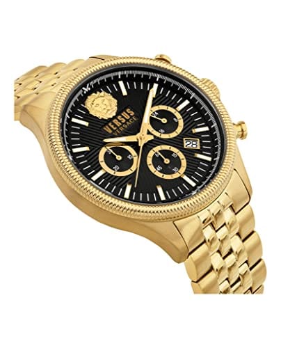 Versus Versace Colonne Chrono Collection Luxury Mens Watch Timepiece