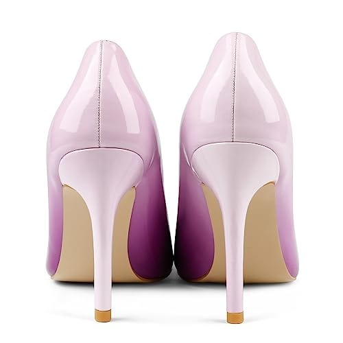 JOY IN LOVE Women's Pumps Shoes 3.5" High Heels Pointy Toe Stiletto Pumps