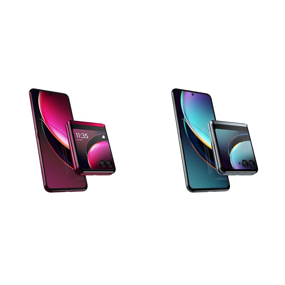 Motorola Razr+ | 2023 | Débloqué | Fabriqué pour les États-Unis 8/256 | Appareil photo 32 MP | Magenta, 73,95 x 170,83 x 6,99 mm 