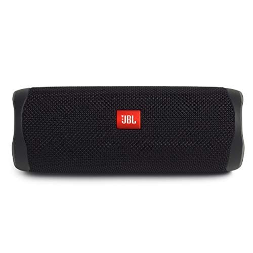 JBL FLIP 5, Altavoz Bluetooth portátil resistente al agua, Negro, Pequeño 