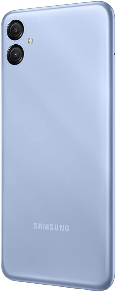 SAMSUNG Galaxy A04e (SM-A042M/DS) Double SIM 32 Go, 6,5" GSM débloqué, version internationale (ensemble de cartes SD 32 Go) - Bleu clair 