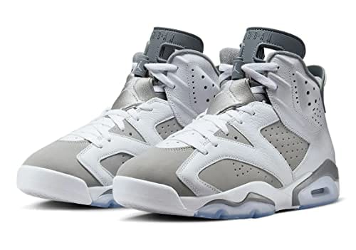 Jordan Men's Retro 6"Hare Neutral Grey/Black-White (CT8529 062)