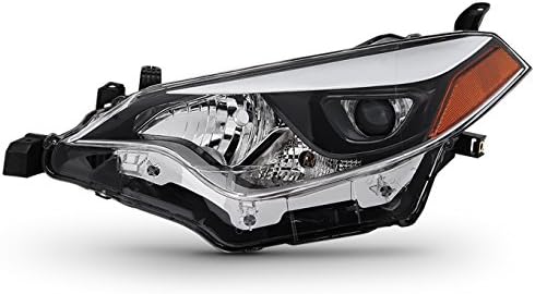 AKKON - For 14-16 Toyota Corolla Built-in LED Chip Projector Headlight Lamps Driver Left Side Direct Replacement