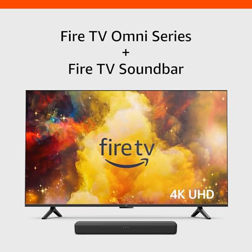 Téléviseur intelligent Amazon Fire TV 75" Omni Series 4K UHD avec Dolby Vision, mains libres avec Alexa