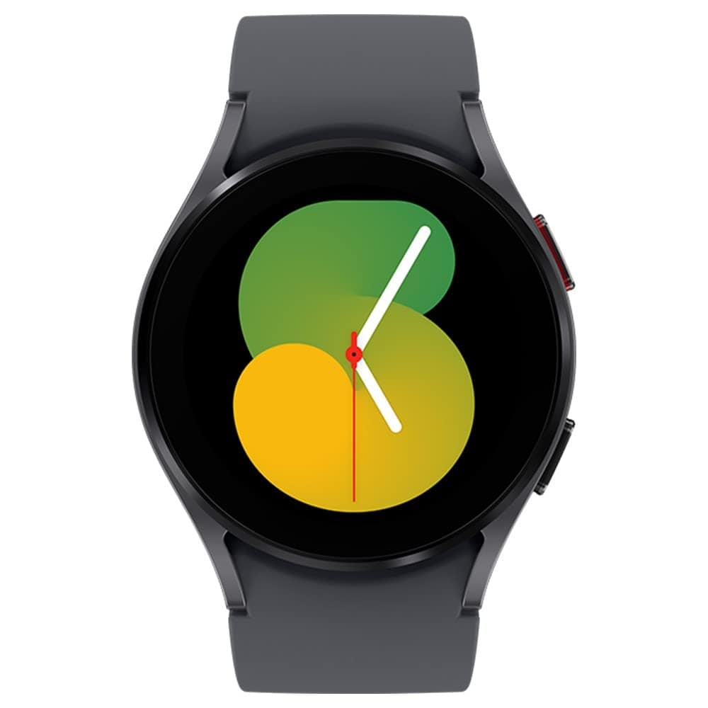 SAMSUNG Galaxy Watch 5 Montre intelligente Bluetooth 44 mm avec suivi du corps, de la santé, de la forme physique et du sommeil, batterie améliorée, verre saphir, suivi GPS amélioré, version américaine, gris (renouvelé) 