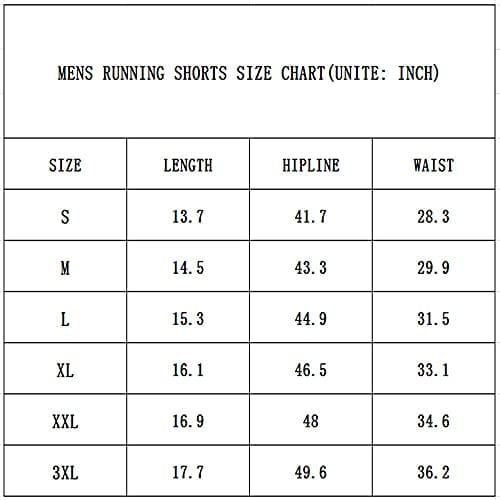 Surenow Mens Running Shorts，Workout Running Shorts for Men，2-in-1 Stealth Shorts，7-Inch Gym Yoga Outdoor Sports Shorts