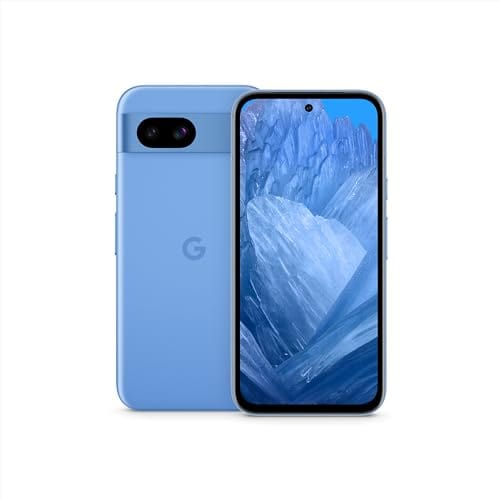 Google Pixel 8a - Teléfono Android desbloqueado con Google AI, cámara Pixel avanzada y batería de 24 horas - Bahía - 128 GB 