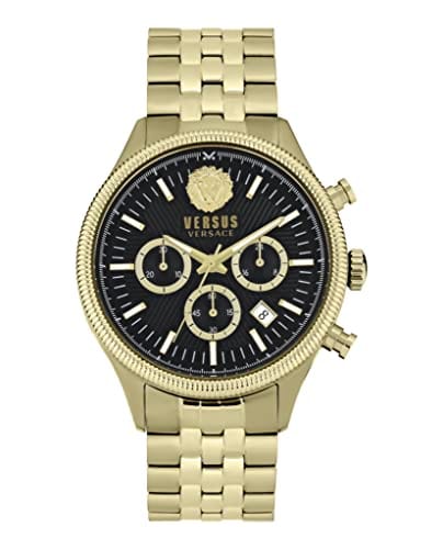 Versus Versace Colonne Chrono Collection Luxury Mens Watch Timepiece