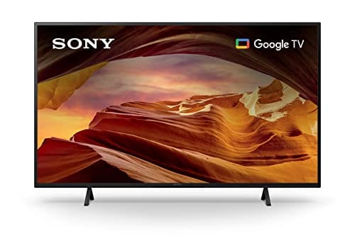 Sony 85 pouces 4K Ultra HD TV série X77L : LED Smart Google TV KD85X77L - modèle 2023, noir