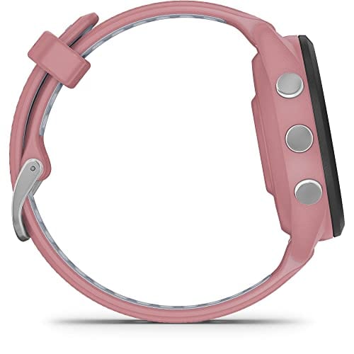 Reloj inteligente para correr Garmin Forerunner 265, pantalla AMOLED colorida, métricas de entrenamiento e información de recuperación, Whitestone y Tidal Blue 