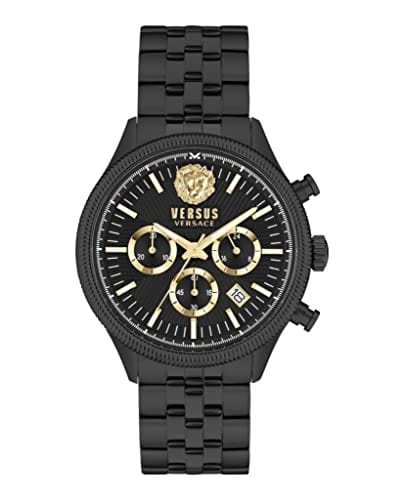 Versus Versace Colonne Chrono Collection Montre de luxe pour homme 