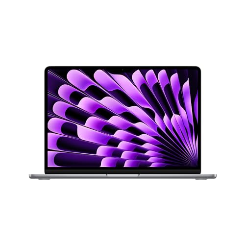 Apple 2024 MacBook Air 13-inch Laptop with M3 chip: 13.6-inch Liquid Retina Display, 8GB Unified Memory, 256GB SSD Storage, Backlit Keyboard, 1080p FaceTime HD Camera, Touch ID; Midnight