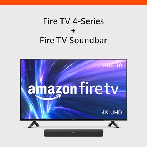 Téléviseur intelligent Amazon Fire TV 50" série 4 4K UHD, diffusez la télévision en direct sans câble