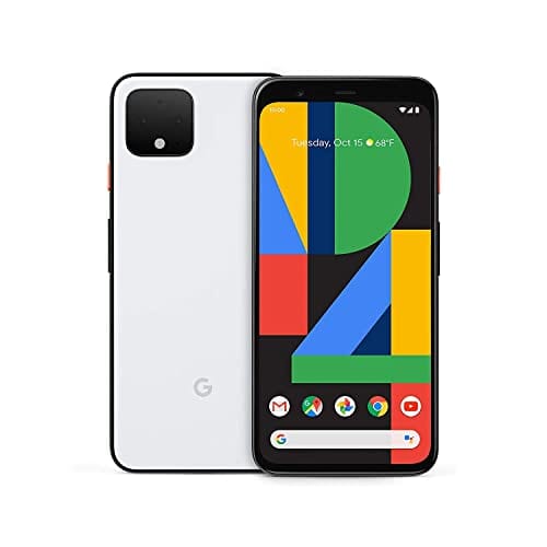 Google Pixel 4, 64GB, Just Black - Unlocked (Renewed)