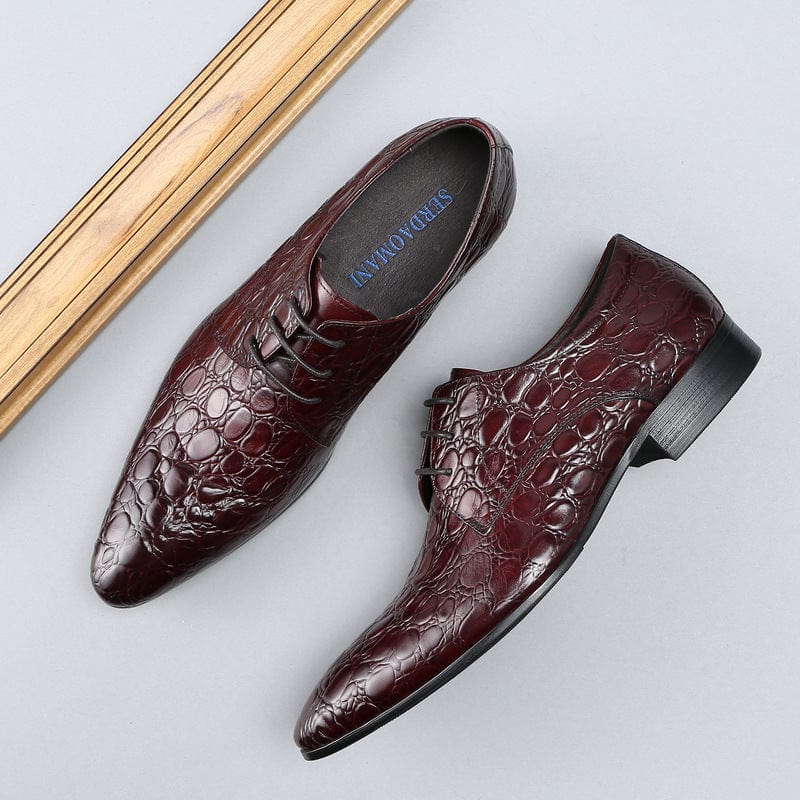 Cross-border European Version Of Business Suit Leather Shoes Men's Shoes