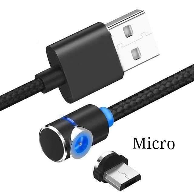 Magnetic Cable LED Magnet Charger Cable USB Cable & USB Type-C USB C.