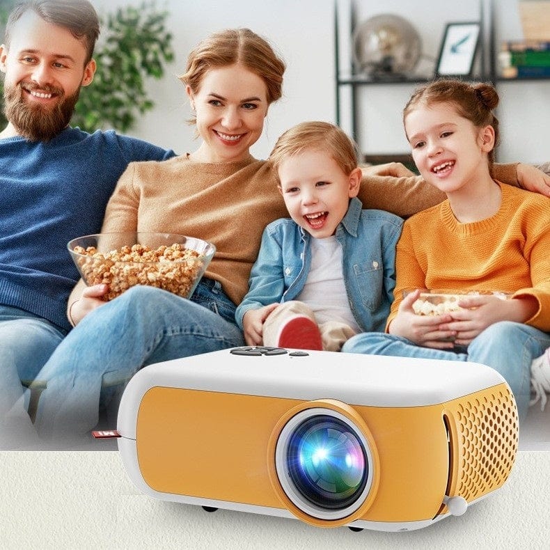 Mini A10 même écran avec téléphone portable projecteur transfrontalier maison