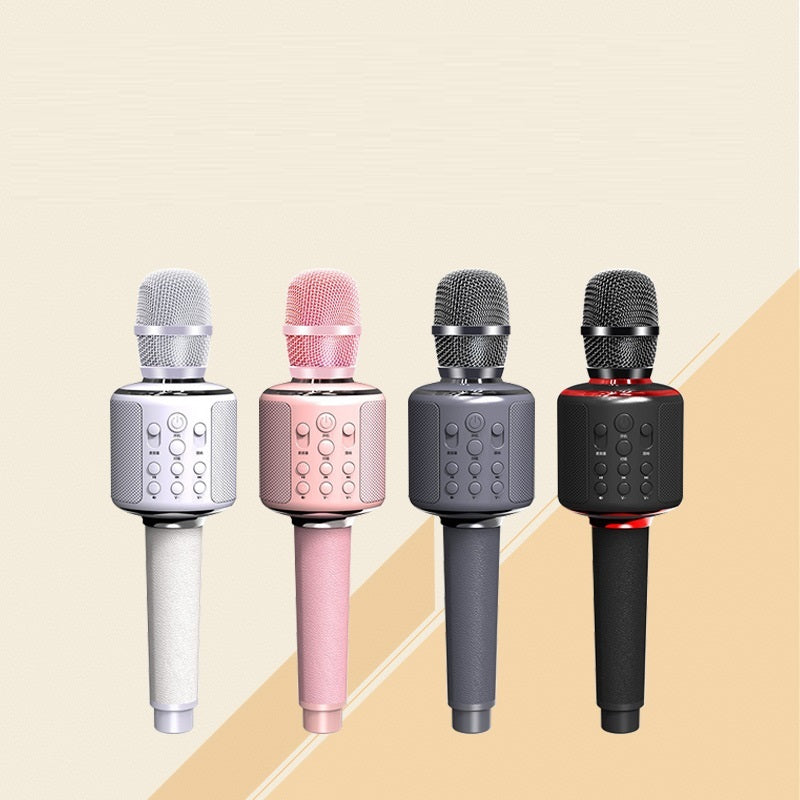 Wireless Bluetooth Microphone Karaoke Capacitor Microphone Mobile Phone Computer Microphone