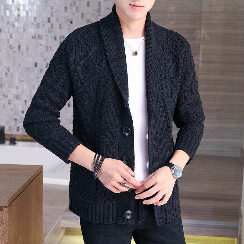 Men's Fashion Simple Sweater Coat