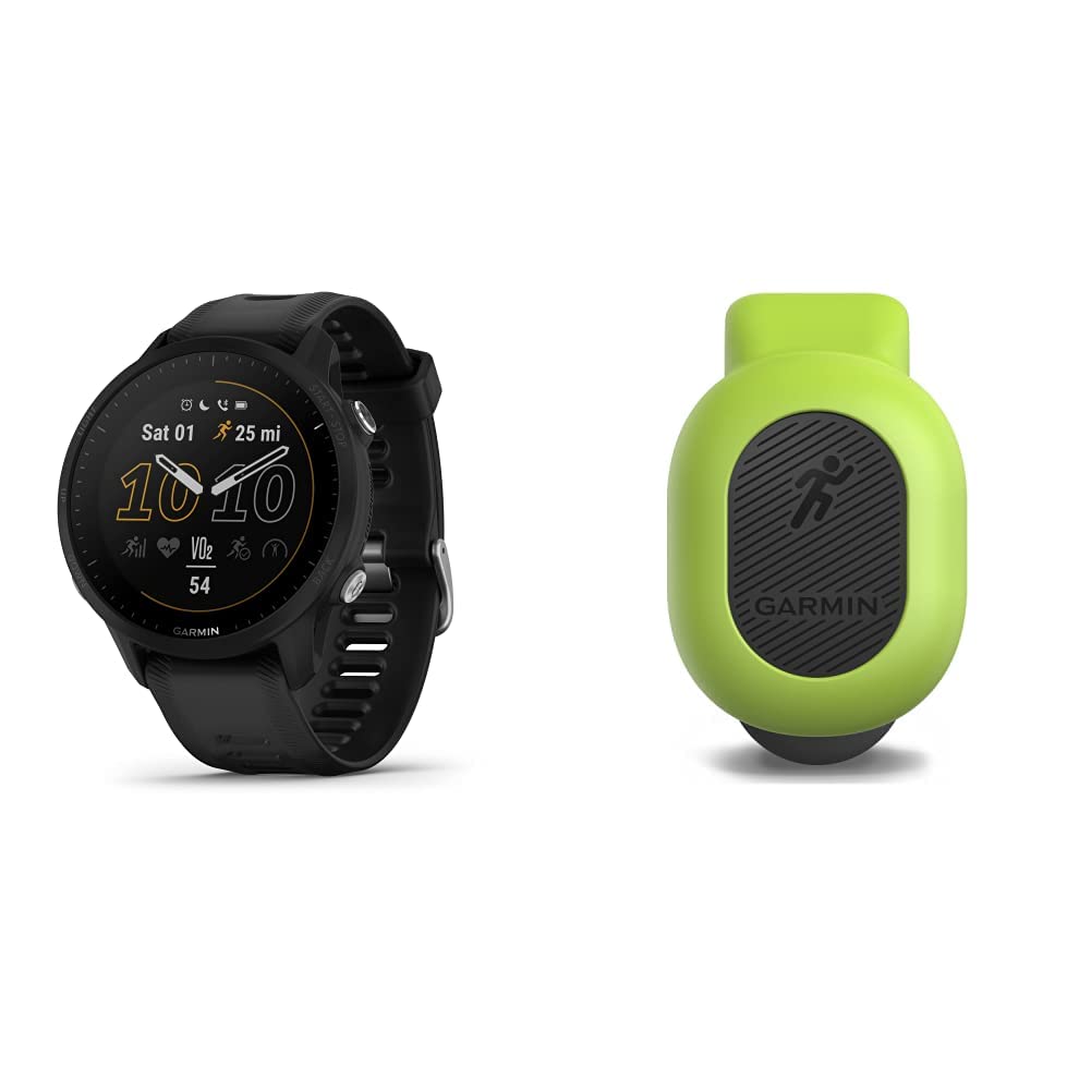 Garmin Forerunner® 955 Solar, reloj inteligente para correr con GPS y capacidad de carga solar, adaptado a triatletas, batería de larga duración, Whitestone 