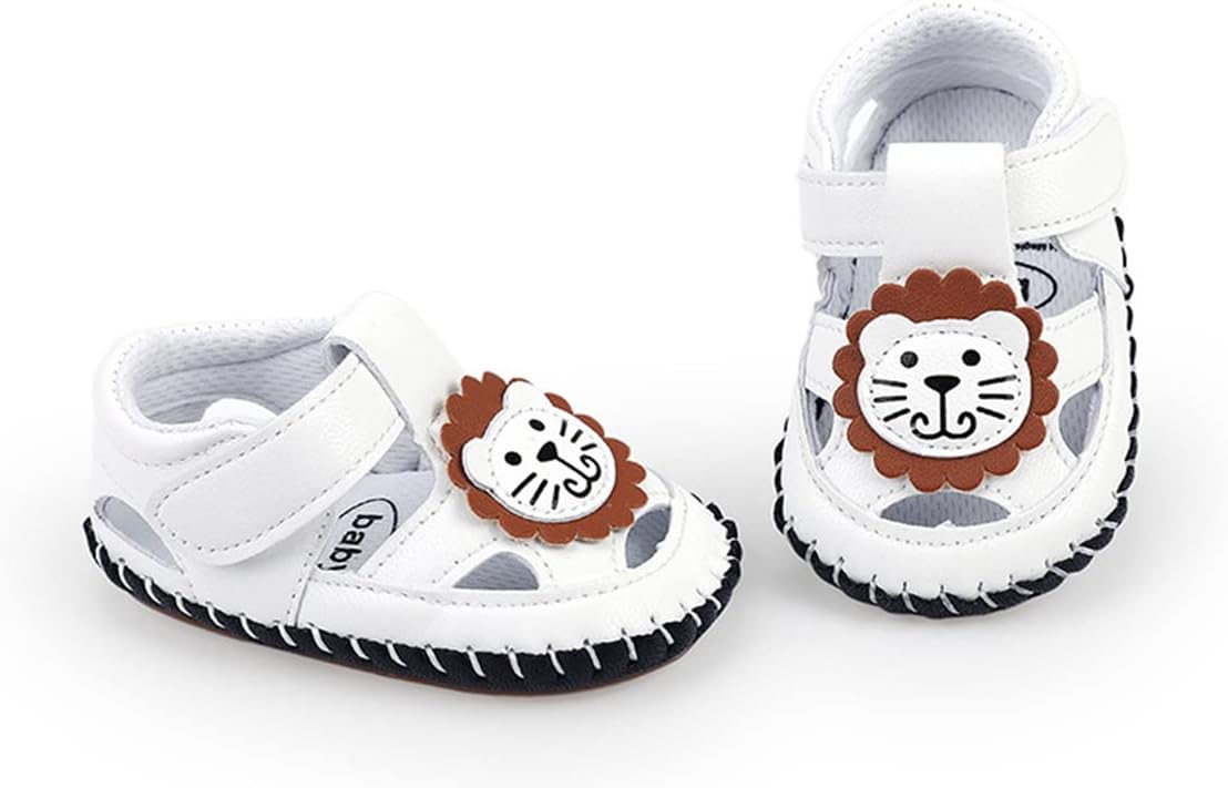 HsdsBebe Baby Boys Girls Pu Leather Hard Bottom Walking Sneakers Toddler Rubber Sole First Walkers Infant Cartoon Slippers Crib Shoes Xpress