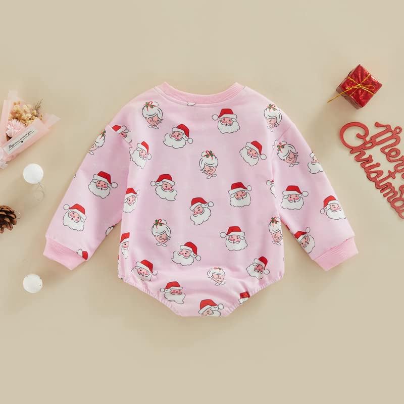 FYBITBO Halloween Baby Girl Boy Clothes Pumpkin Romper Sweatshirt Onesie Long Sleeve Bodysuit Top Fall Winter Outfit Xpress