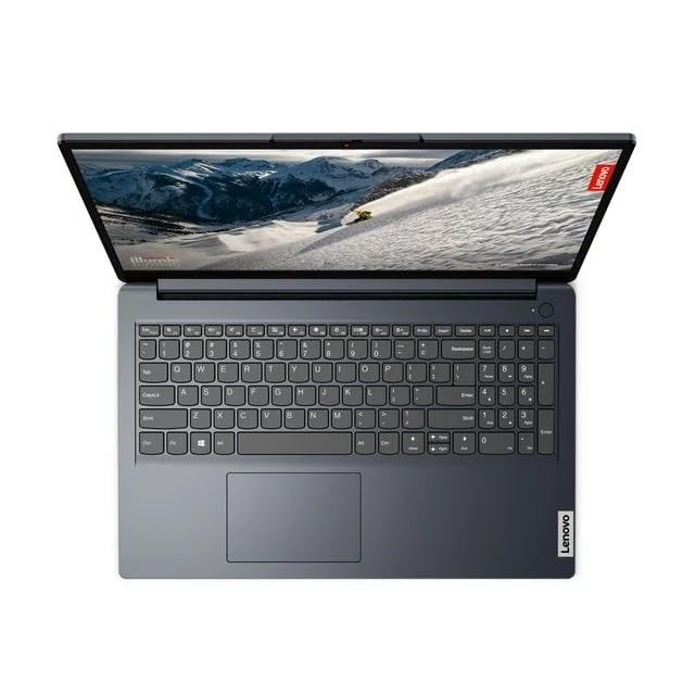 Lenovo IdeaPad Business Laptop 2024, écran FHD 15,6", processeur AMD Ryzen 3 7320U (jusqu'à 4,1 GHz), 8 Go de RAM DDR5, 256 Go SSD, Wi-Fi6, HDMI, empreinte digitale, webcam, Windows 11, bleu abyss, accessoire KyyWee 